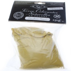 Terres colorantes naturelles en poudre Ocre jaune naturel 250gr
