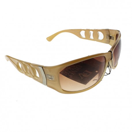 Lunettes de soleil beige