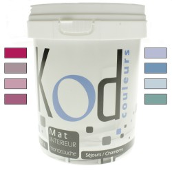 Peinture mat intérieur monocouche KOD 0.75L Bleu -Violet