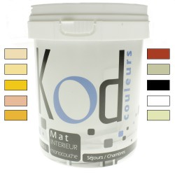 Peinture mat intérieur monocouche KOD 0.75L Coloré