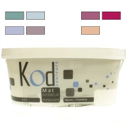 Peinture mat intérieur monocouche KOD 2L5 Bleu -Violet