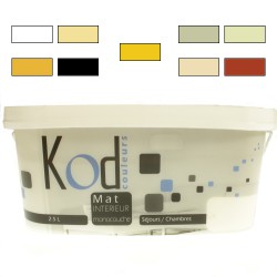 Peinture mat intérieur monocouche KOD 2L5 Coloré