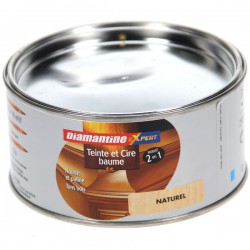 Teinte et cire baume Diamantine Expert 0,5l couleur Bois naturel 