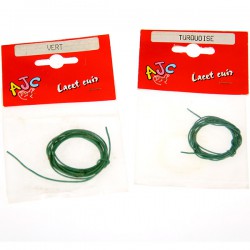 Lacet cuir 1 mètre Ø 2 mm