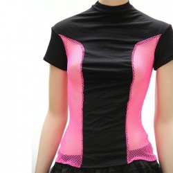 T-shirt rose punk